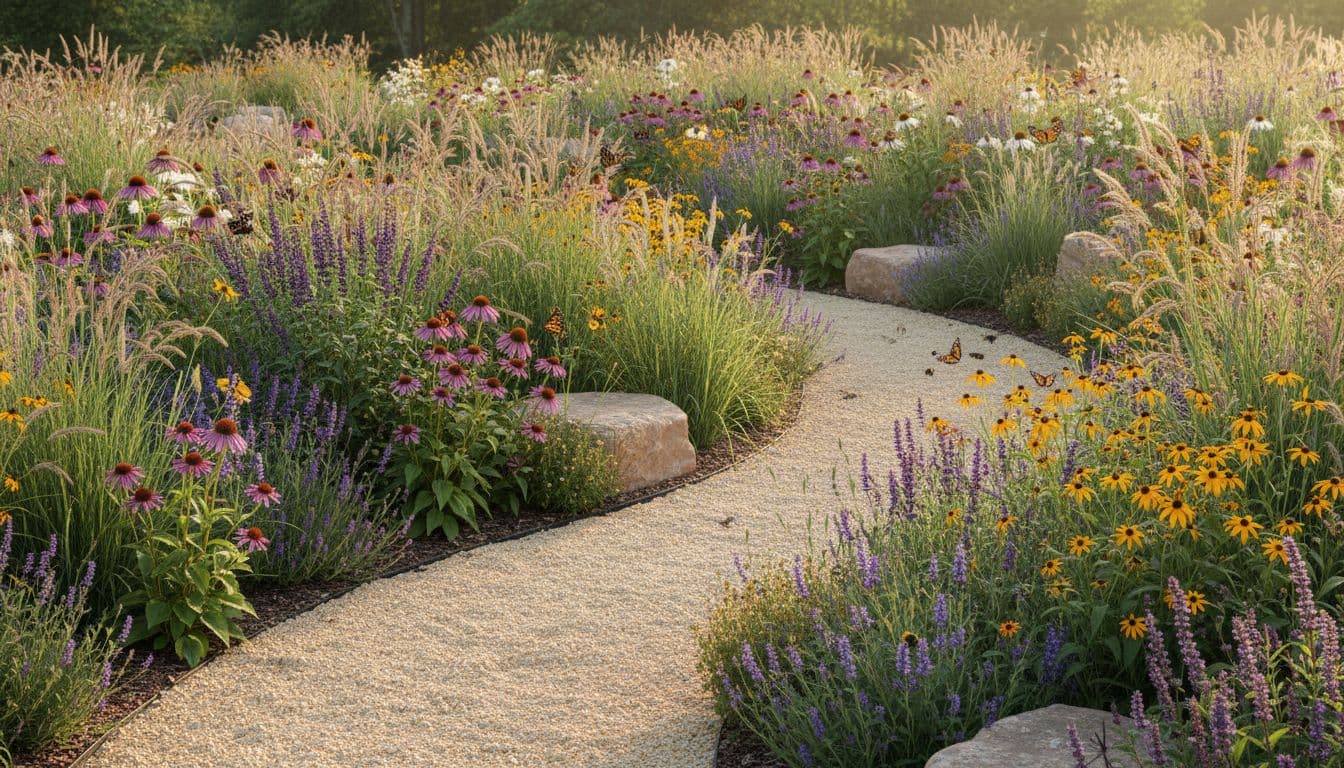 Garden design trends 2026 – naturalistic wild planting preview from FlorAI AI Garden Design